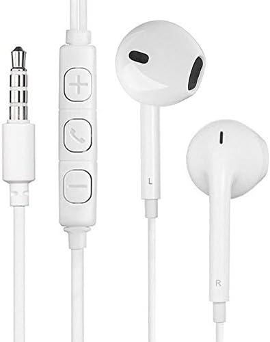 3.5mm Premium Earphones,TLoke Headphones with Stereo Mic&Remote Control for iPhone, iPod, iPad, Samsung Galaxy and more