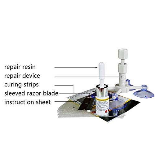 choolo Windshield Repair Kit, Professional Windscreen Windshield Repair Tool Set