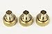 Viega 46414 PureFlow Zero Lead Brass PEX Crimp Supply Adapter with 3/4-Inch by 1 Crimp x Manabloc Supply, 3-Pack