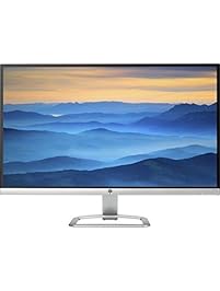 2017 Newest Flagship HP 27" Widescreen IPS LED Full HD Monitor, LED Backlighting, 7ms response time, 178 degrees viewing angles, 10,000,000:1 dynamic contrast ratio, 2 HDMI, VGA Inputs, Natural Silver