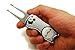 Silver GoPick Golf Divot Repair Tool - Stainless Steel Switchblade with Detachable Ball Marker