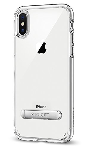 Spigen-Ultra-Hybrid-S-iPhone-X-Case-with-Air-Cushion-Technology-and-Magnetic-Metal-Kickstand-for-Apple-iPhone-X-2017
