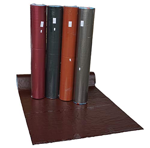 Dachabdichtungbahn Elastomerbitumen mit farbiger Aluminiumbeschichtung 5 m2. Selbstklebend Format 1 x 5 m. Farbe…