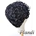 Flandi 100% Human Hair Pixie Cut Wigs Short Brazilian Virgin None Lace Human Hair wigs Short Curly Wigs for Black Women