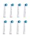 Compatible Oral-B Extra Soft Bristle Electric Toothbrush Replacement Brush Heads for Sensitive Gums and Teeth, 8 Count Refills