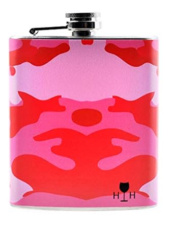 Happy Hours Stainless Steel Hip Flask (HH-HIP-108)