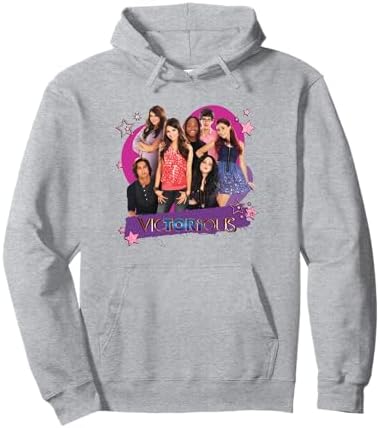 ミュージシャン vivision Now Shooting Sweatshirt Ver.1.0 Amazon.com: Victorious Main Cast Lovely Group Shot Zip Hoodie