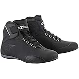 Sektor Wateproof Motorcycle Riding Shoe (12, Black)