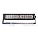Abrams Focus 2X Series (Purple/White) 36W - 12 LED Funeral Vehicle Truck Windshield Strobe Warning Dash & Deck Light Bar