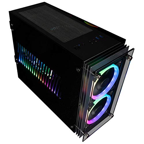 CUK Stratos Mini Gaming RGB Desktop AMD Ryzen 9 With Liquid Cooling 