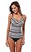 Attraco Women's Tankini Set Tribal Swimsuit with Bottom Two Piece Swimwear Print