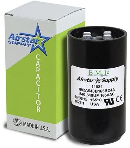 かお　 540-648 uF x 110/125 VAC - BMI Start Capacitor