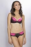 Hers by Herman Women's Sexy Cleopatra Push up Bra with Lace with Bikini and Thong