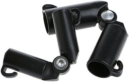 ANGLED CLIP for 3 FT GARDEN STAKES (2 PACK OF 3)