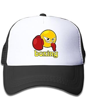Boxing Funny Baby AdjustableTrucker Visor Cap Infant Trucker Hat