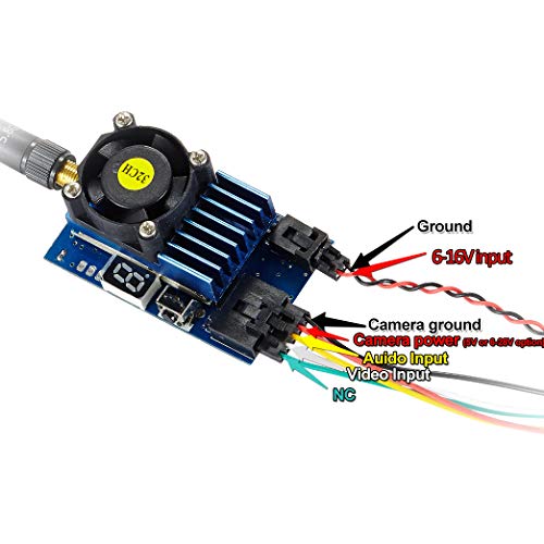 Flysight TX5812-SMA 1200mW Transmitter 5.8Ghz 32CH FPV Long Range Video Transmitter 6-16V Power Output FPV Transmitter 5.8 Litter Brother of Flysight Black Mamba 5.8Ghz 2W - Thumbnail 2