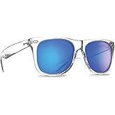 Dot Dash Kerfuffle Sunglasses- Crystal/ Blue