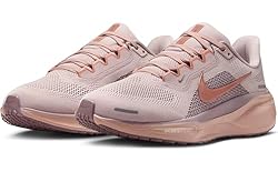 Nike Women's Pegasus 41 Sneaker, Silt Red/Metallic
