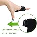 【Upgraded】Universal Trigger Finger Splint with Fastener - Half Finger Pain Relief for Straightening Curved, Bent, Locked and Stenosing Tenosynovitis Hands-Tendon Lock Release Stabilizer Support Brace