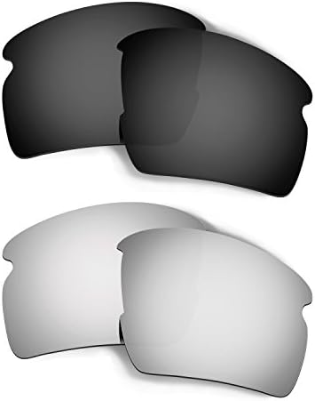 Mens Replacement Lenses For Oakley Flak 2.0 - 2 pair