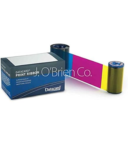 Amazon.com: Datacard 535700-004-R010 YMCKT Color Ribbon for CD800
