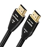 AudioQuest Pearl 0.6m (1.96 ft.) Black/White HDMI Digital Audio/Video Cable with Ethernet Connection