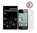 PowerDigital(TM) Diamond Sparkling Glitter Screen Protector for iPhone 5 5G LTE with Lint Cleaning Cloth (Retail Packaging) - 3 Pack