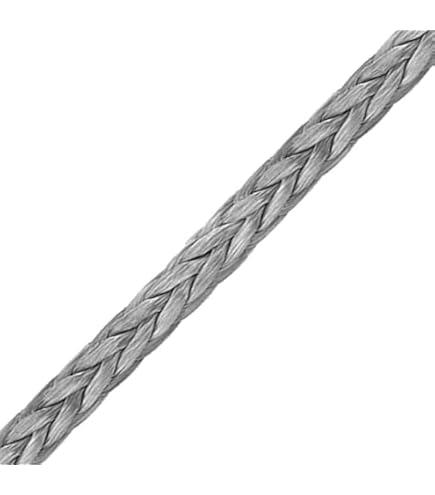 Samson AmSteel-Blue 7/64" Dyneema Rope – 1600lb Tensile Strength, 100-Foot Hank, Floats & Low Stretch