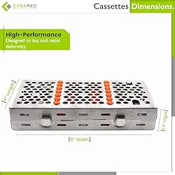 Instrument Sterilization Cassette Locking Tray Box