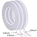 Hicarer 118.2 Yards Double-Sided Tape Craft Sticky Tapes 2 Sided Tape for Scrapbook, Photos Wall, DIY, Card, Gift Wrapping, Office Home Supplies(1/4 Inch, 1/3 Inch, 1/2 Inch Wide)