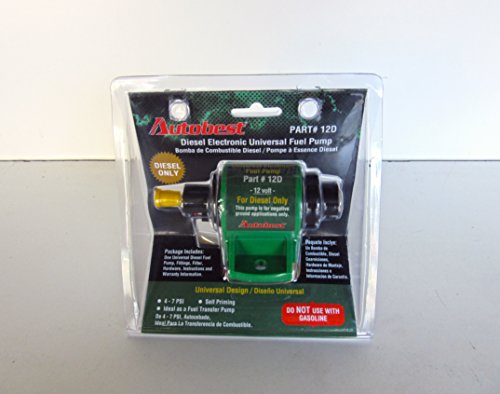 Autobest 12D Externally Mounted Universal Diesel Electric Fuel Pump - Thumbnail 3