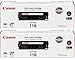 Canon 118 Black Laser Toner Cartridge 2-Pack for imageCLASS MF8350, MF8580