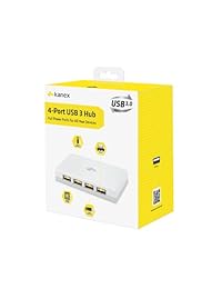 Kanex concentrador Superspeed USB 3.0 de 4 puertos con 5 V 4 A adaptador de alimentación (usb3hub4 X)