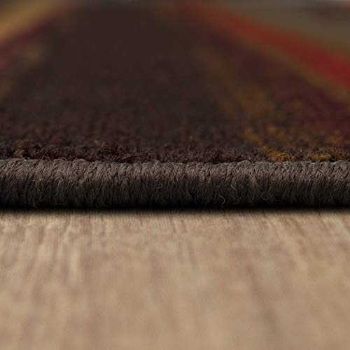 Mohawk Home Avenue Stripe Area Rug, 5'x8', Multi Pricepulse