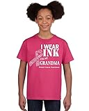 P&B I Wear Pink for my Grandma Breast Cancer Awareness Youth T-shirt