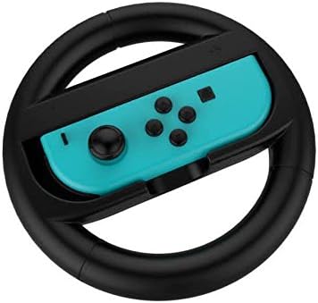 Kasillo Racing Steering Joy-Con Wheels for Nintendo Switch Controllers Games Accessories(set of 2)