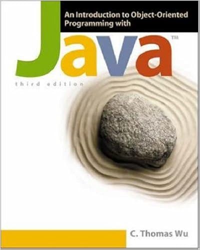 An Introduction to ObjectOriented Programming 3rd Edition