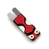 LSM Racing Products FH-200R Red Dual Feeler Gauge