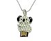 8GB Crystal Koala Bear USB Flash Drive with necklace(Silver)