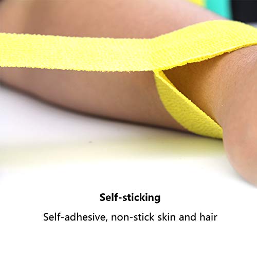 AUPCON Self Adhesive Bandage Vet Tape Cohesive Bandages Bulk Self Adherent Wrap Non-Woven for Pets Animals & Ankle Sprains & Swelling Supply, FDA Approved