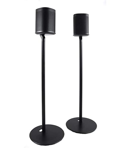 Amazon.com: Sonos Pair of Sonos Stands for One and Play:1 (Black