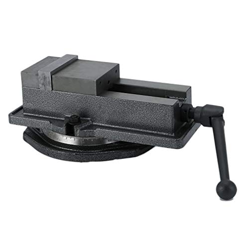 Simoner Lock Down Milling Machine Vise, High Precision Milling Vice - 4/6-Inch Jaw Width - Drill Press Vise, Milling Drilling Machine Bench Clamp Clamping Vice With Base (4'')