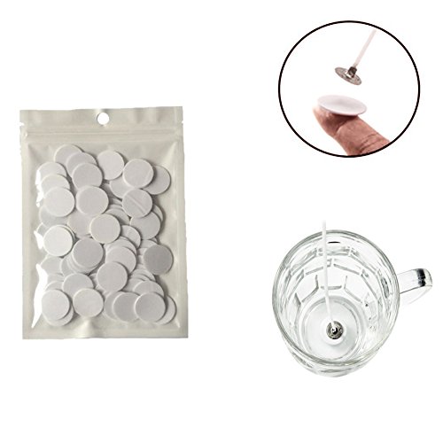 Homankit Candle Making Supplies 100 Pieces Cotton 8 Inches Candle Wicks for Candle Making, DIY Candle Making Kit