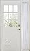 Stylemaster Elegance Sheer Voile Sidelight Panel, 30
