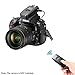 Neewer 3-in-1 16 Channels 2.4G Wireless Remote Flash Trigger with N1 and N3 Shutter Cables for Nikon DSLR Cameras Such as D7100, D7000,D800,D700,D600,D90,Speedlite Flash,VISION4 Studio Strobe (VC-16)