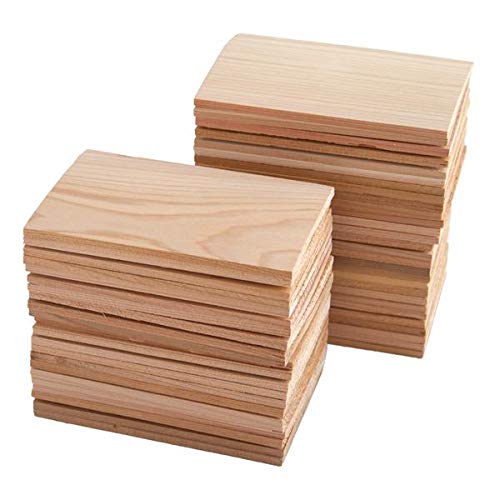 50 4x6 Cedar Grilling Planks - Bulk Quantity for Restaurants and Chefs