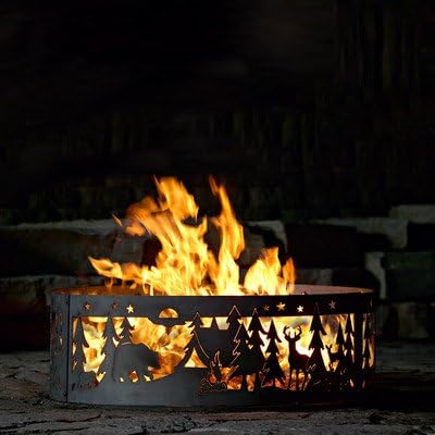 Amazon Com Northwoods Fire Ring Size Medium Garden Outdoor