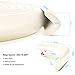 Rabofly Baby Proofing Edge & Corner Guards,22.3 ft-(19.68ft Edge + 8 Corners) Furniture Bumper Cushion Table Edge Corner Protector Non Toxic and Safe for Fireplace, Stair, Cabinet, Countertop, White