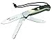 Puma IP la Caza stag I Hunting Folding Knife 810128 + Gutting Blade + Bone Saw + Bottle Opener