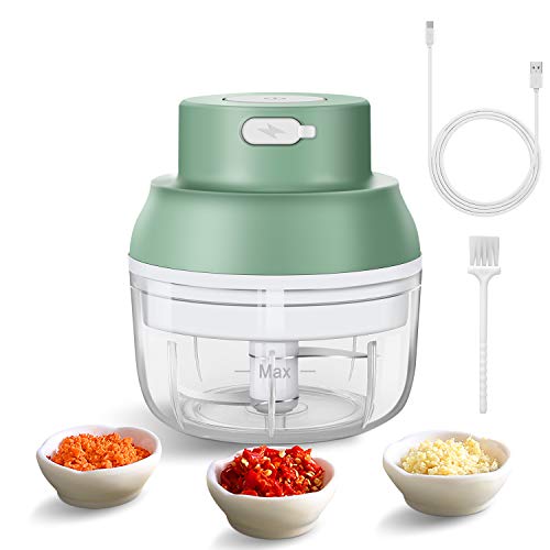 Electric Mini Garlic Chopper Wireless Food Slicer And Chopper Mini